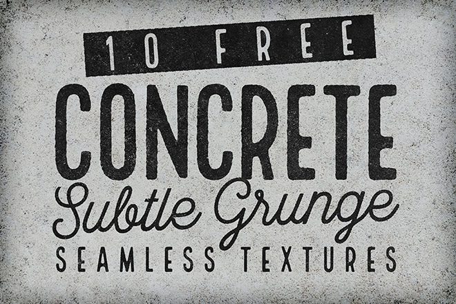 10 Free Seamless Subtle Grunge Concrete Textures