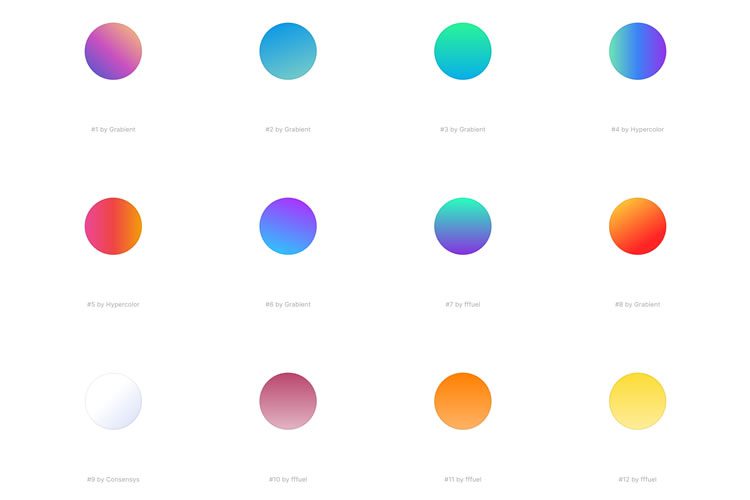 CSS Gradients Collection