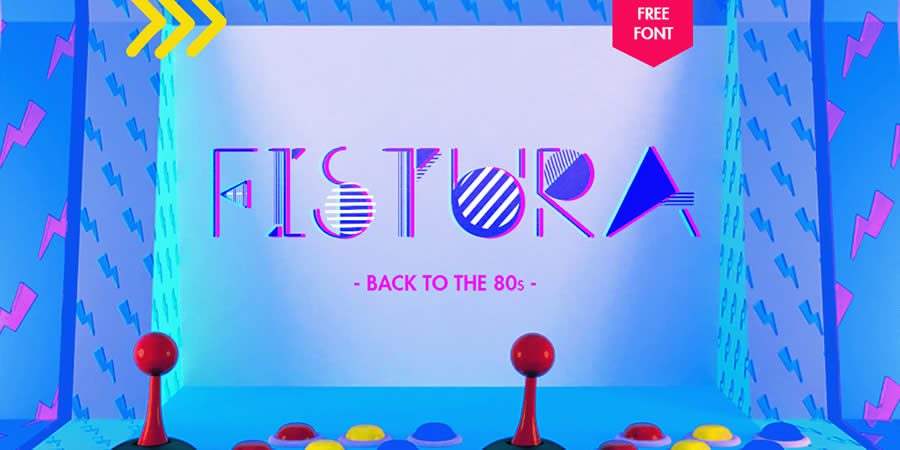 Fistura 80s Display Font Free