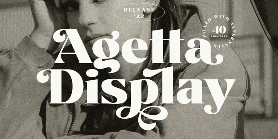 Agetta Vintage Display Font Free