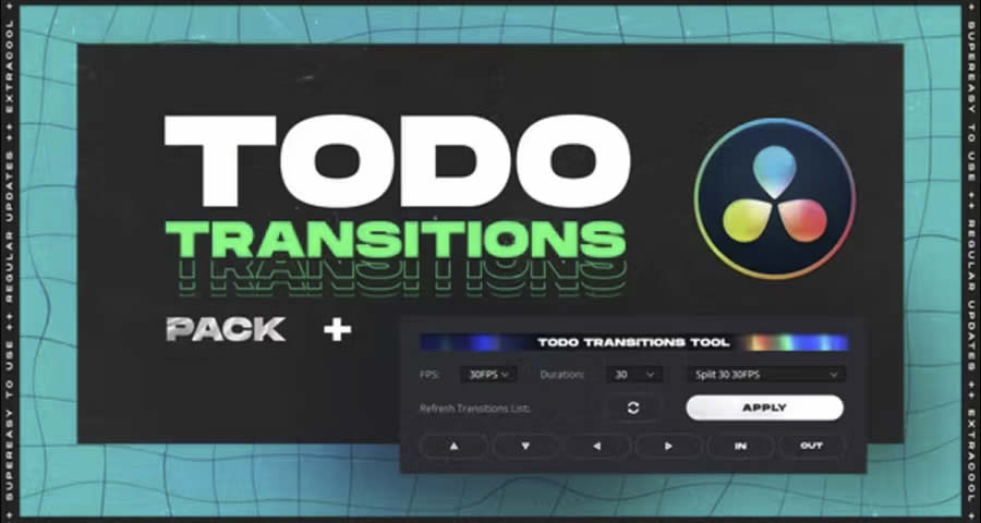 ToDo Transitions Pack for DaVinci Resolve