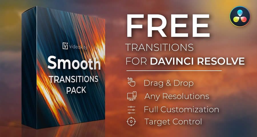 Smooth Transitions Pack for DaVinci Resolve Free