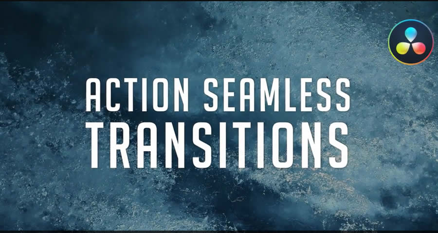 Action Seamless Transitions for Davinci Resolve
