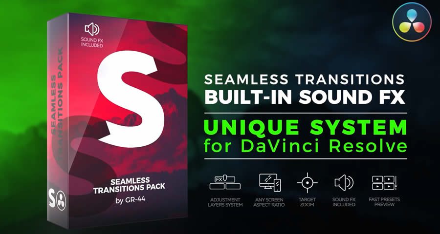 eamless Transitions for DaVinci Resolve