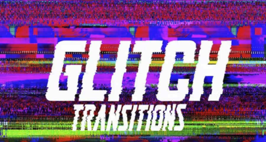 Glitch Transitions Pack for DaVinci Resolve