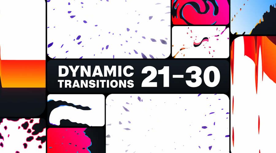 Dynamic Transition Pack for Premiere Pro
