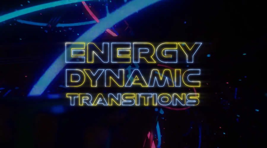 Energetic Seamless Transitions for Premiere Pro