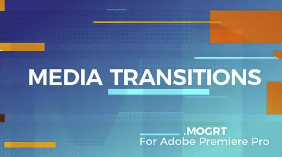 Media Transitions Pack for Premiere Pro