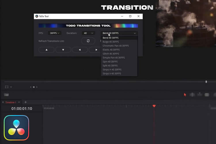 Top Transition Packs for DaVinci Resolve