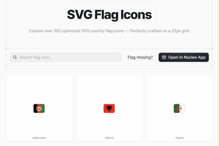 SVG Flag Icons