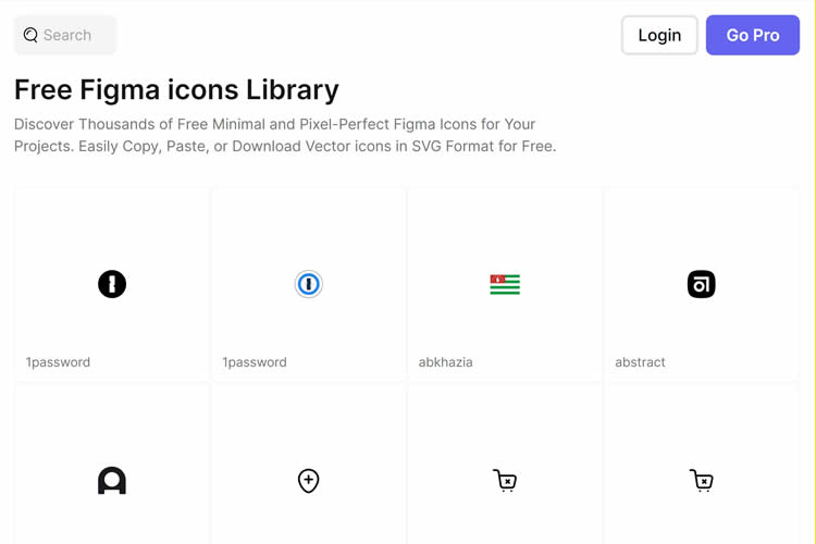 Figicon Icon Library