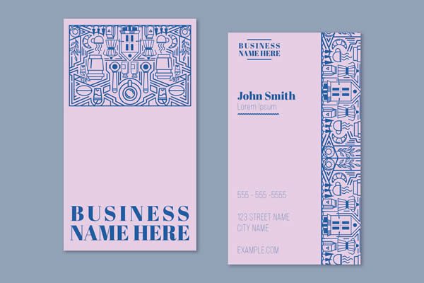 Craft InDesign Business Card Template INDD