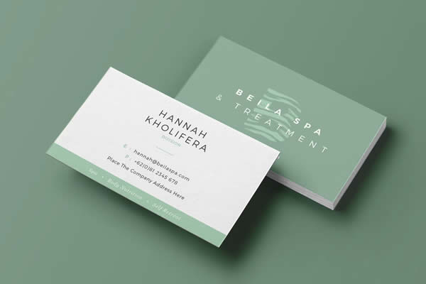 Health InDesign Business Card Template INDD