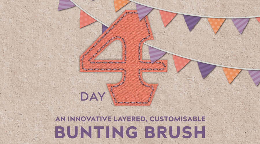 Bunting Affinity Designer Free Brush Set