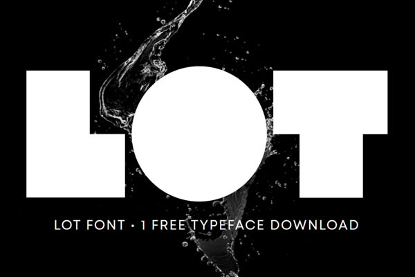 Lot Futuristic Font Family Free