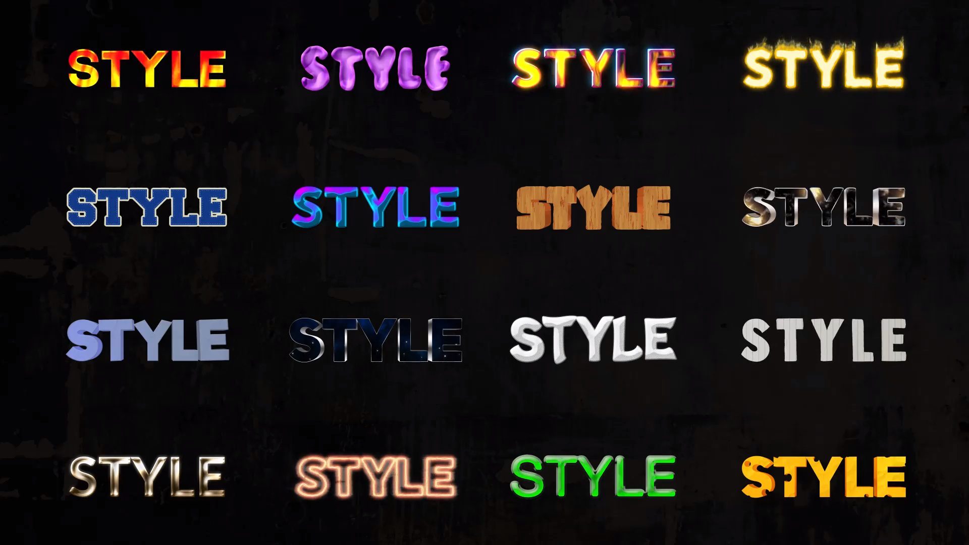 Collage of best text animation presets for Premiere Pro showcasing various styles and effects in a dynamic video editing environment.
