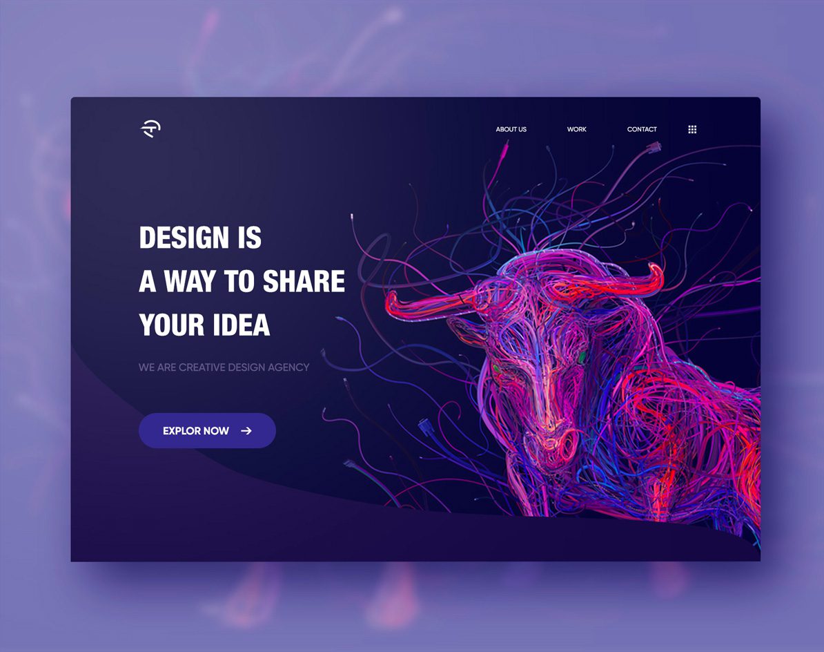 A vibrant collage of popular web design inspiration sources, showcasing creativity and innovation in UI/UX design.
