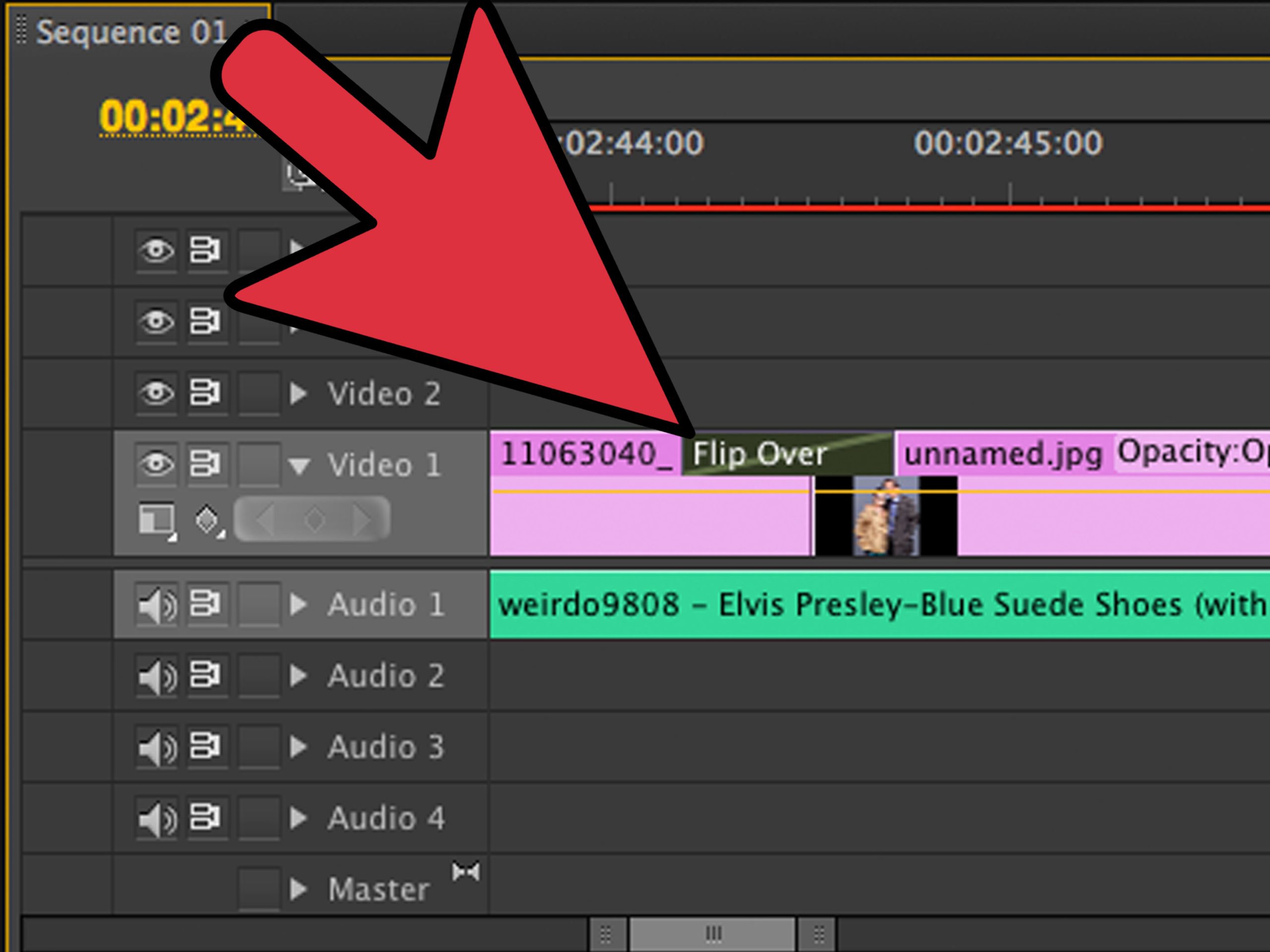 Creative graphic illustrating various video transitions for Premiere Pro, showcasing cuts, fades, wipes, and special effects.