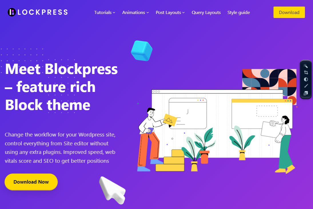 Infographic of the 10 Best WordPress Block Themes for WooCommerce in 2025 showcasing modern design elements and features.