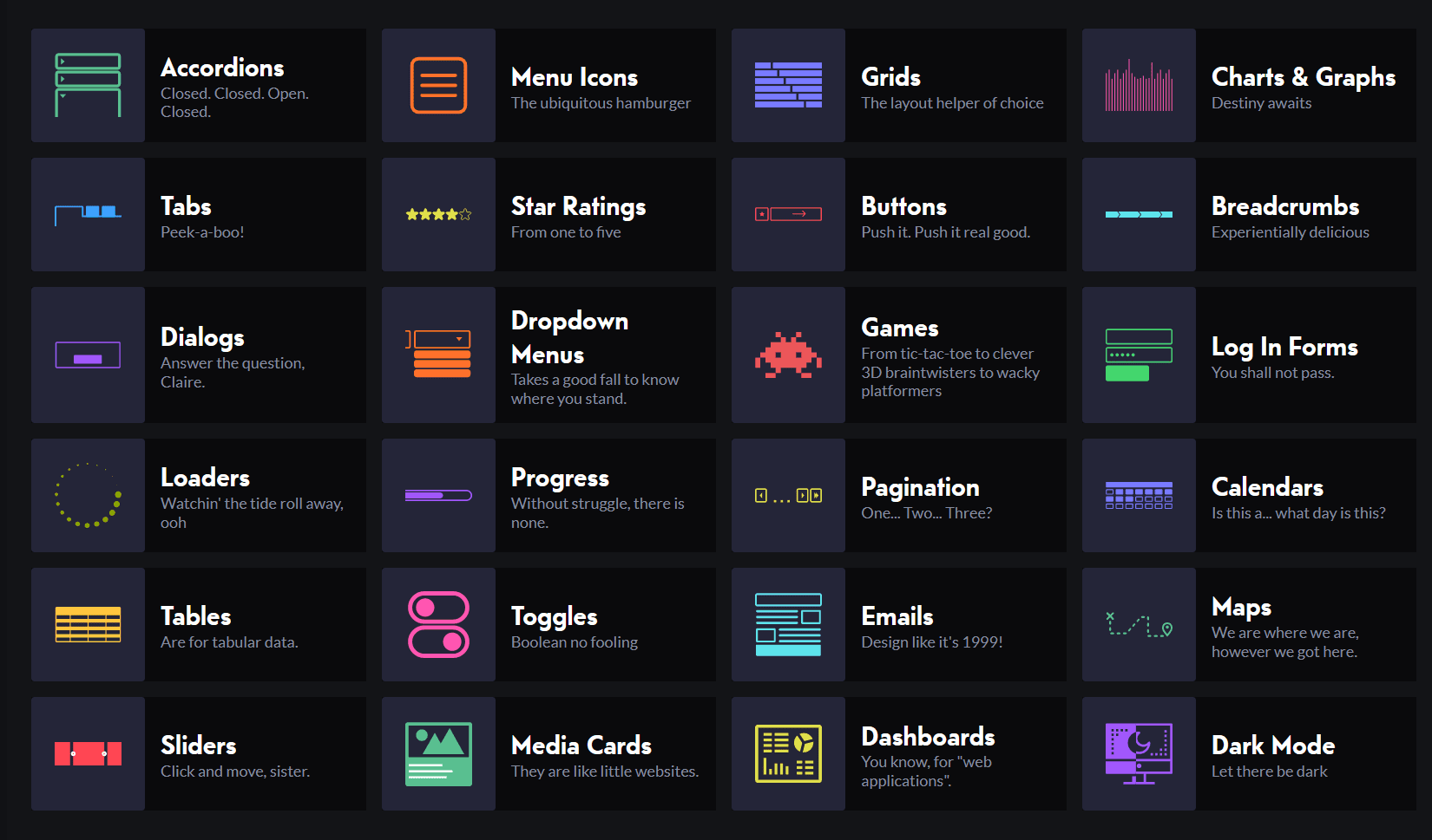 Illustration of various CSS corner shapes in web design showcasing snipped corners, slanted sections, sale tags, and tooltips with a modern and colorful aesthetic.
