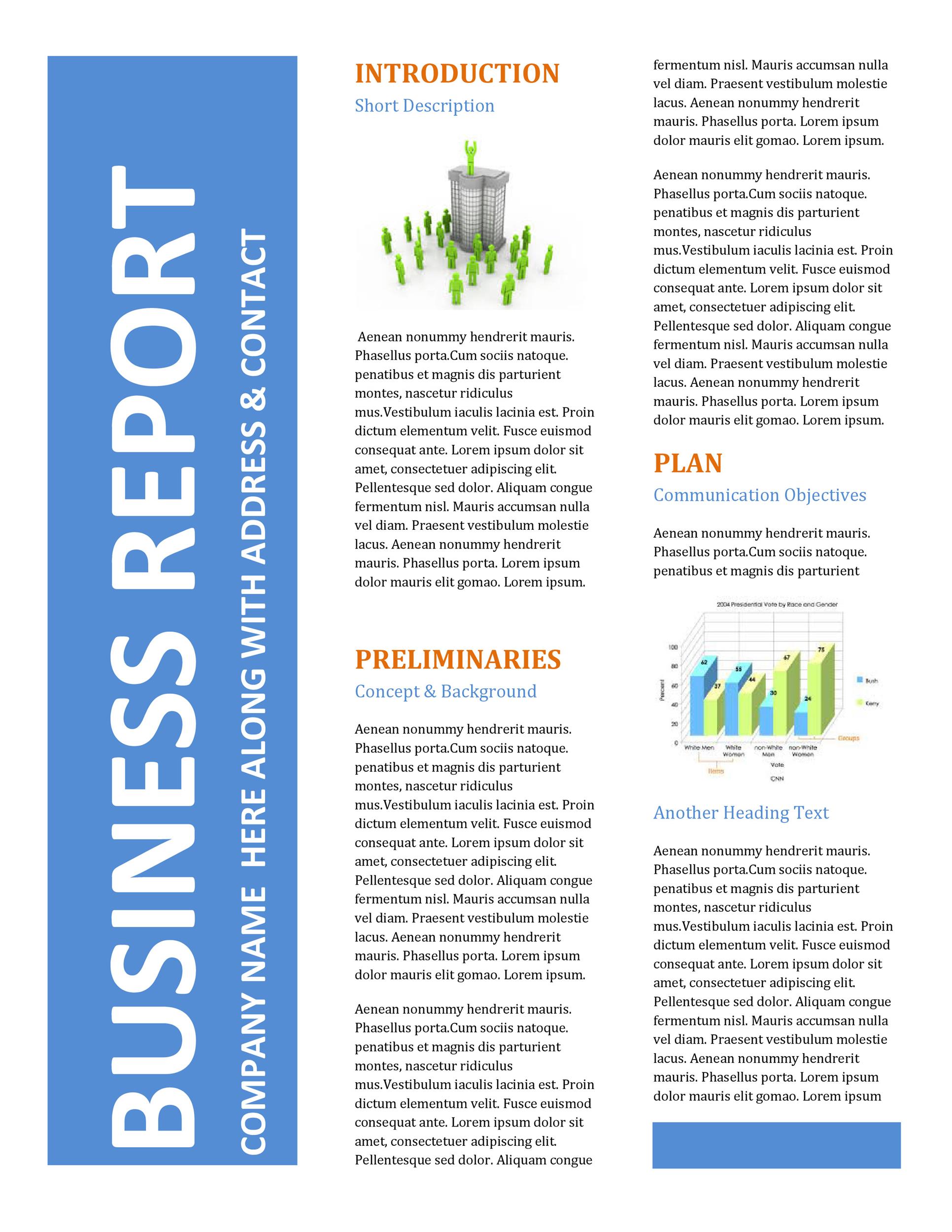 Collection of 30+ modern business report templates for InDesign and Photoshop.