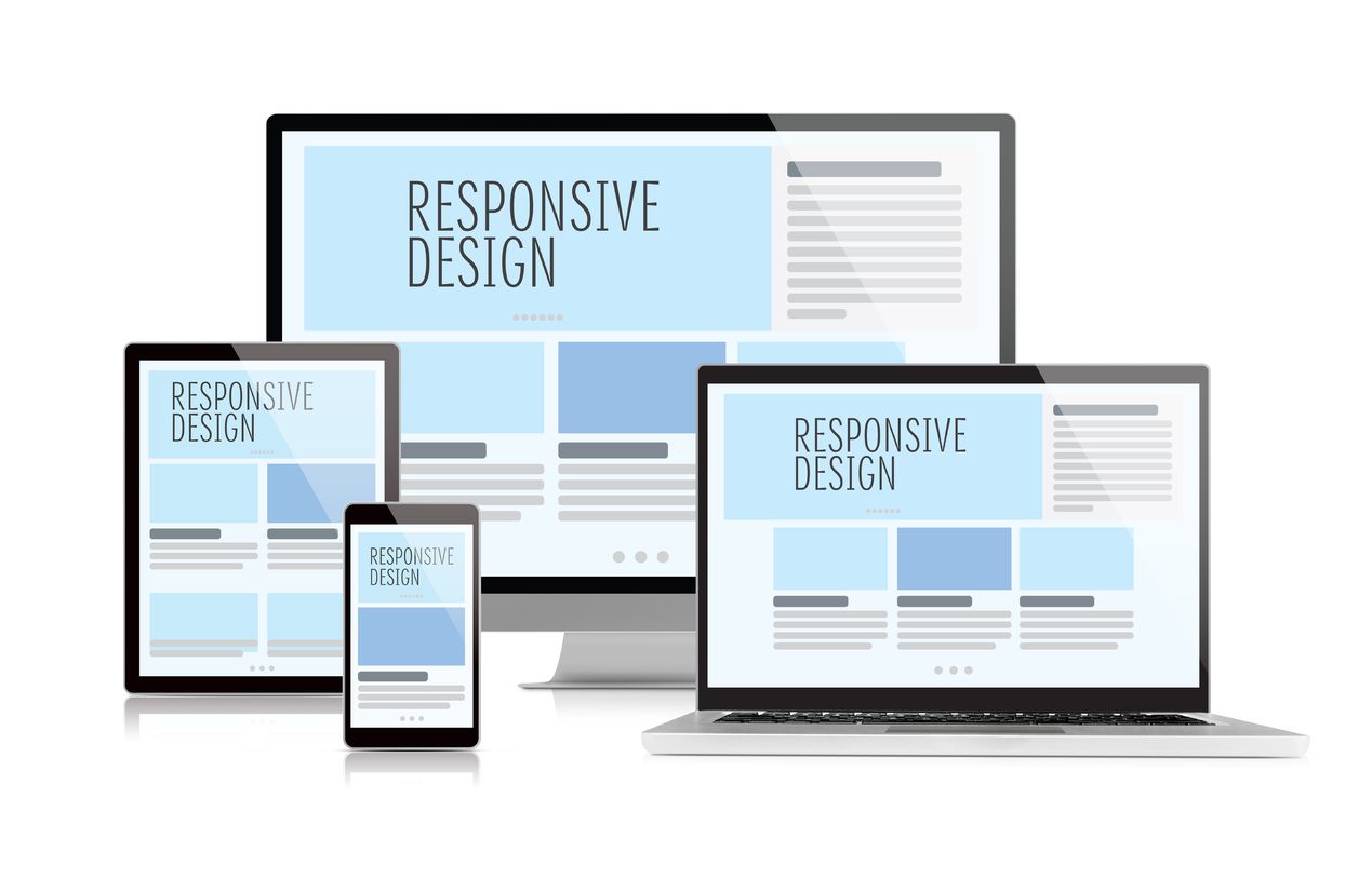 Infographic showcasing the significance of responsive web design, including user experience, SEO benefits, cost savings, analytics, and future adaptability.