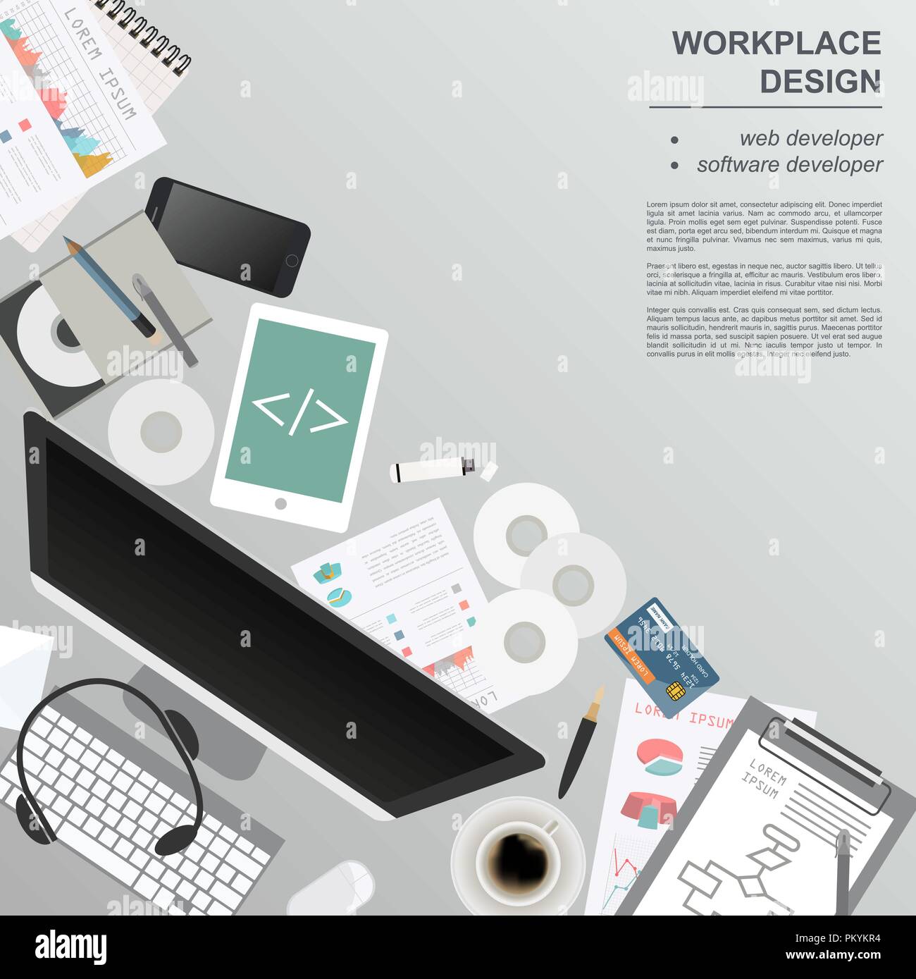 A modern web design workspace showcasing user-centered design principles with clean layouts and advanced technology.