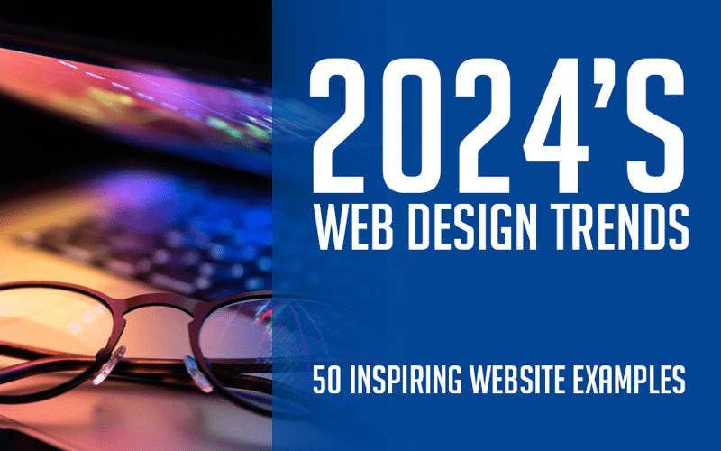 Futuristic web design concepts for 2024 showcasing modern trends and innovations.