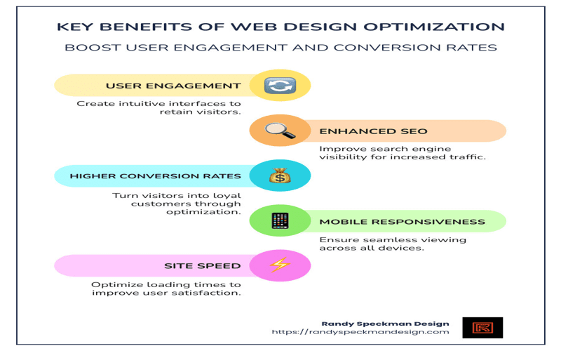 Modern web design concept showcasing user-friendly features and vibrant aesthetics.