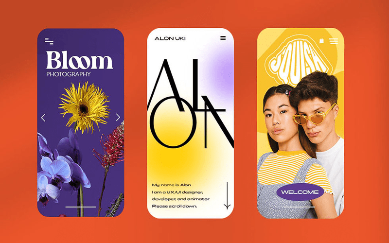 Responsive web design showcased on mobile and tablet devices, focusing on user-friendly interface and touch-friendly features.