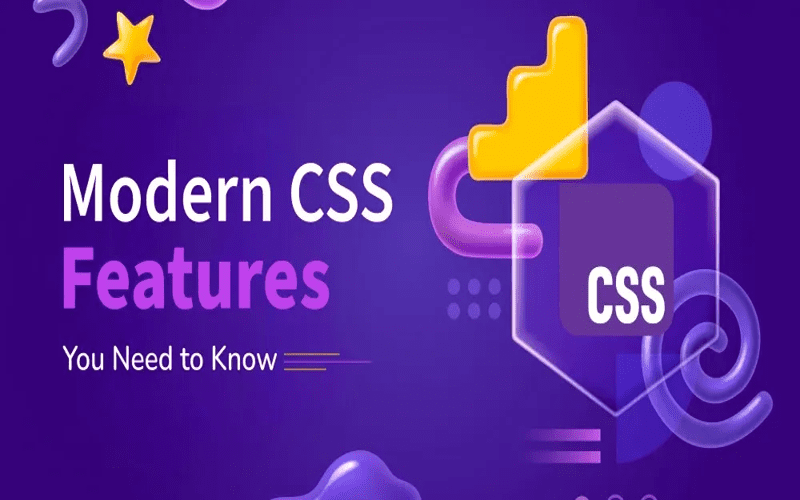 An illustration of browser engines collaborating for new CSS features in 2026, surrounded by colorful modern web design elements.