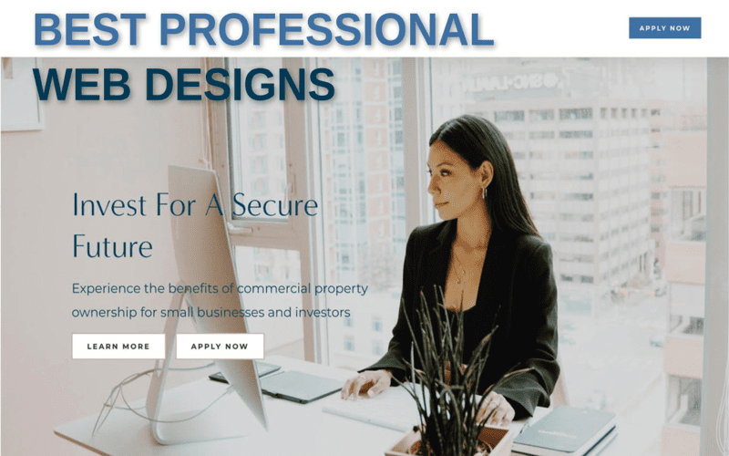 A visually striking thumbnail showcasing modern web design's importance for brand identity, featuring a laptop and desktop with stylish website designs and branding components.