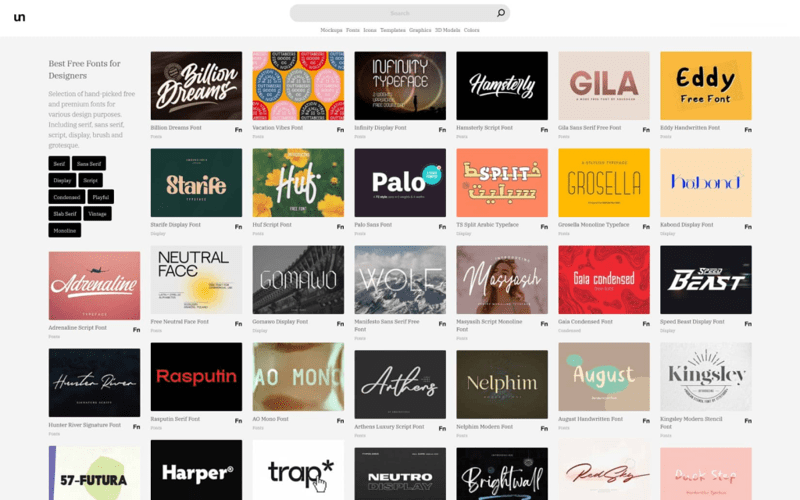 Modern illustration showcasing best fonts for web design in 2026, featuring serif and sans-serif styles in a vibrant layout.