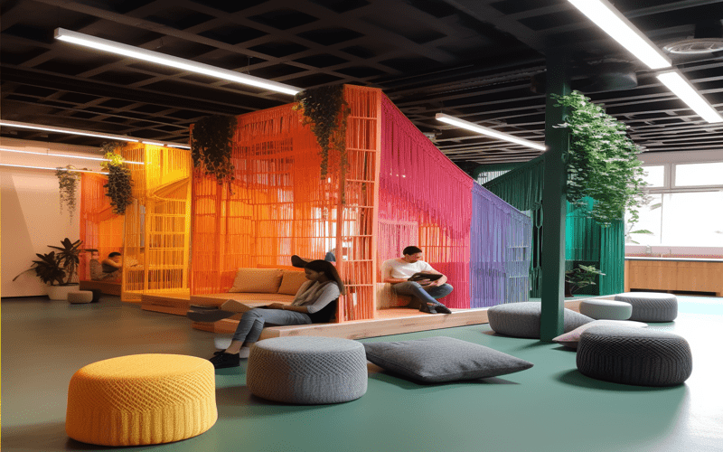 Creative workspace featuring Adobe XD for web design