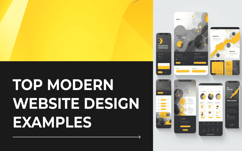 Abstract illustration representing the principles of user-centric web design with modern aesthetics, showcasing intuitive navigation and engaging content.