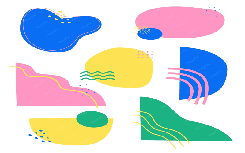Hero image representing the concept of breaking free from traditional web design constraints, featuring abstract shapes and modern colors.