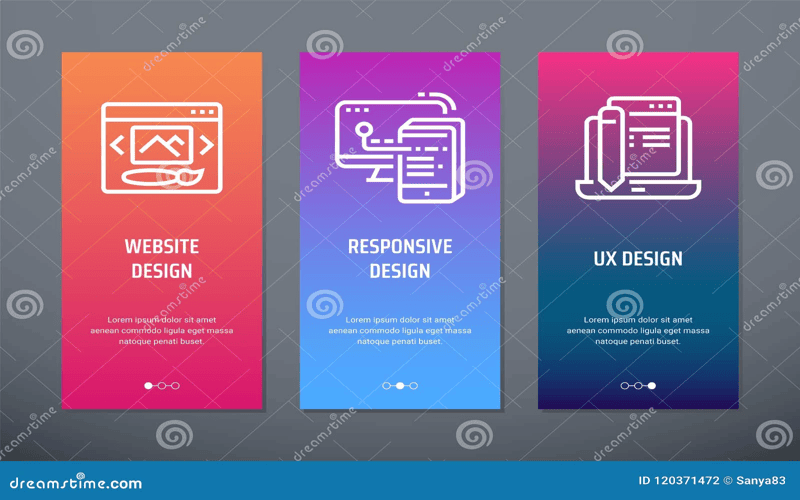 Abstract representation of responsive web design focusing on fluid grids and adaptability without text.