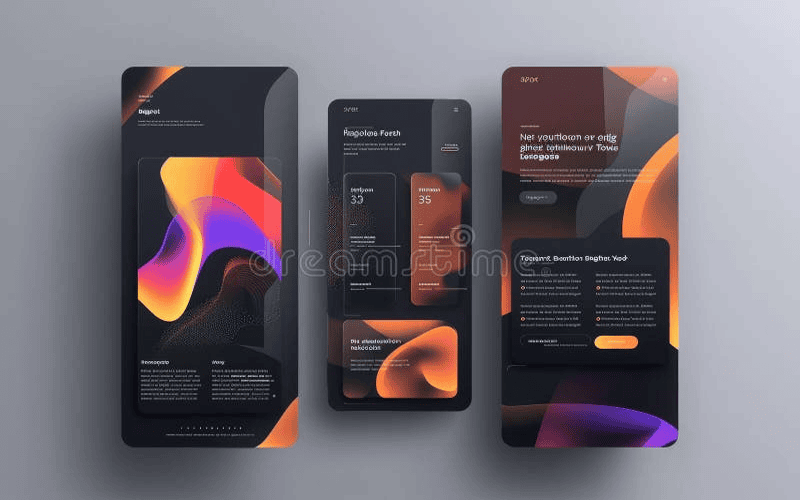Abstract representation of a personalization technique focused on user engagement through quiz-style onboarding, illustrated with modern web design elements.
